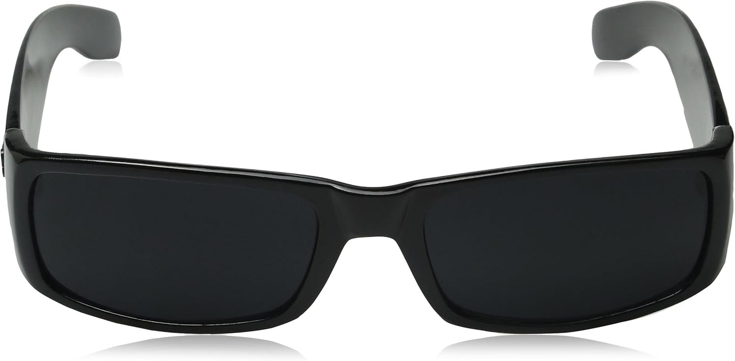 Hardcore Shades Locs Sunglasses Black, 1Pc