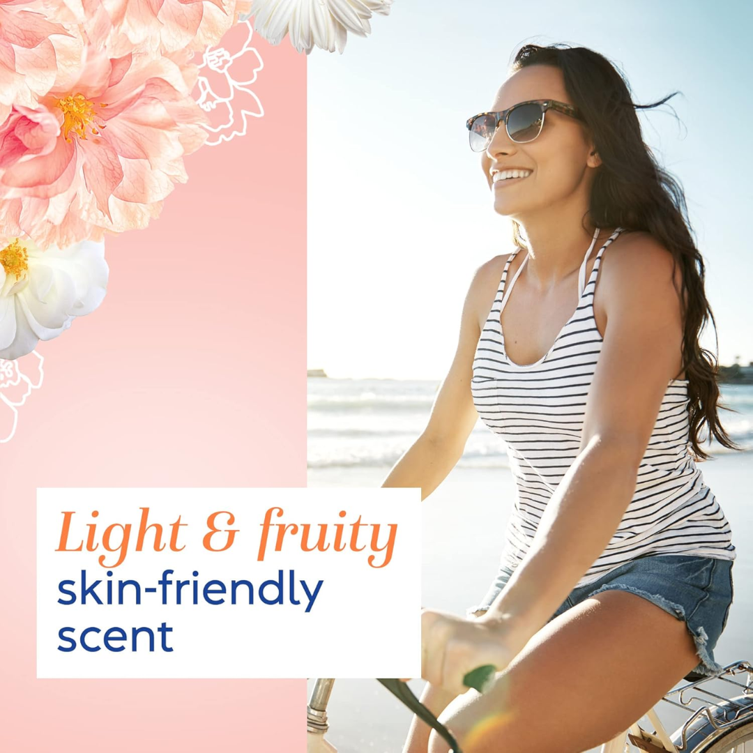 Vagisil Scentsitive Scents Peach Blossom, 16 Wipes