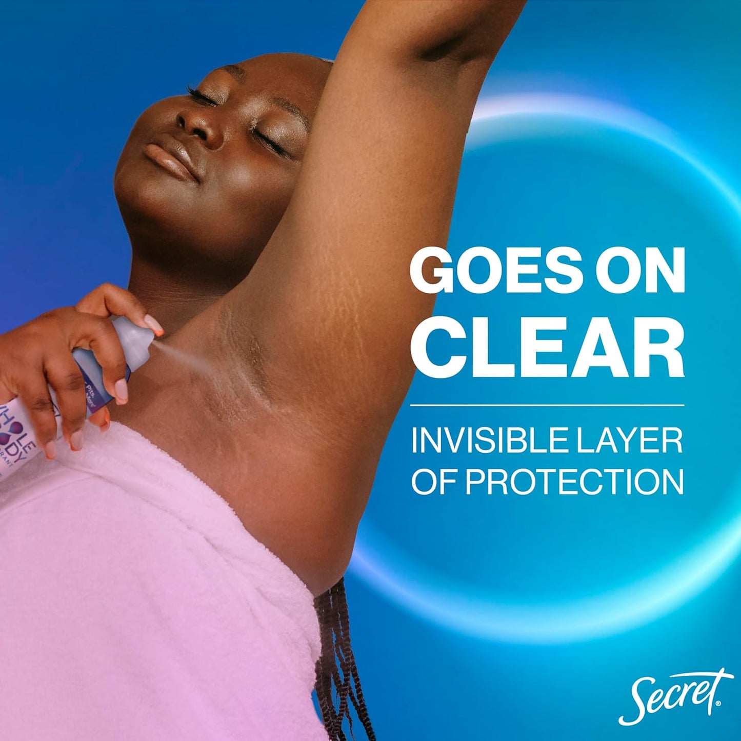 Secret Whole Body Deodorant Peach + Vanilla Blossom 3.5oz / 99g