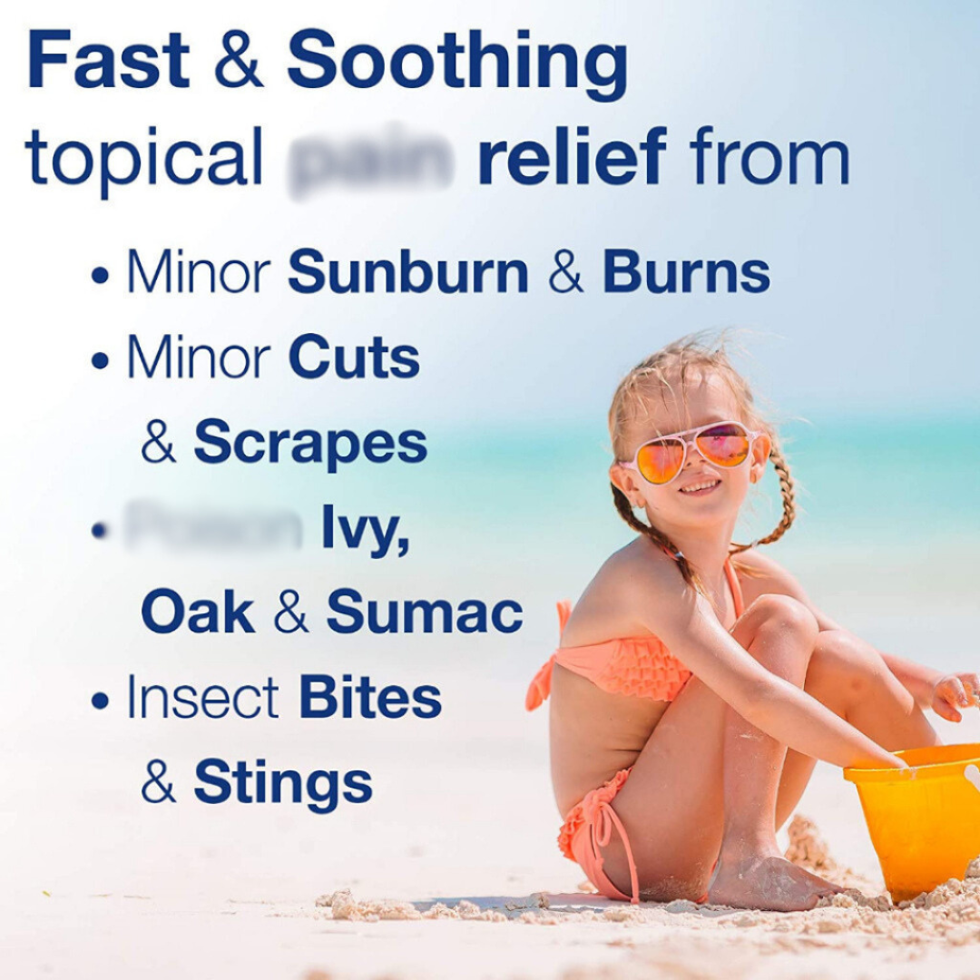 MG217 Max Strength Cooling Burn Spray with Aloe Vera 113g