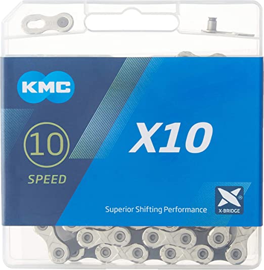 KMC X10-116L Speed Bicycle Chain 1/2" X 11/128"