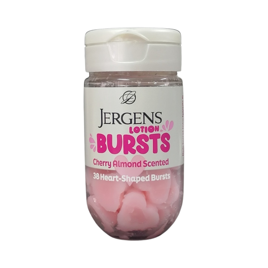 Jergens Lotion Bursts Cherry Almond Scent, 38 Heart-Shaped Bursts