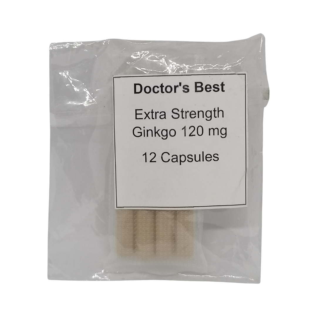 Trial Size Doctor's Best Extra Strength Ginkgo 120 mg