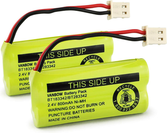 Vanbow BT183342 Phone Battery Replacement Yellow, 2 Pack