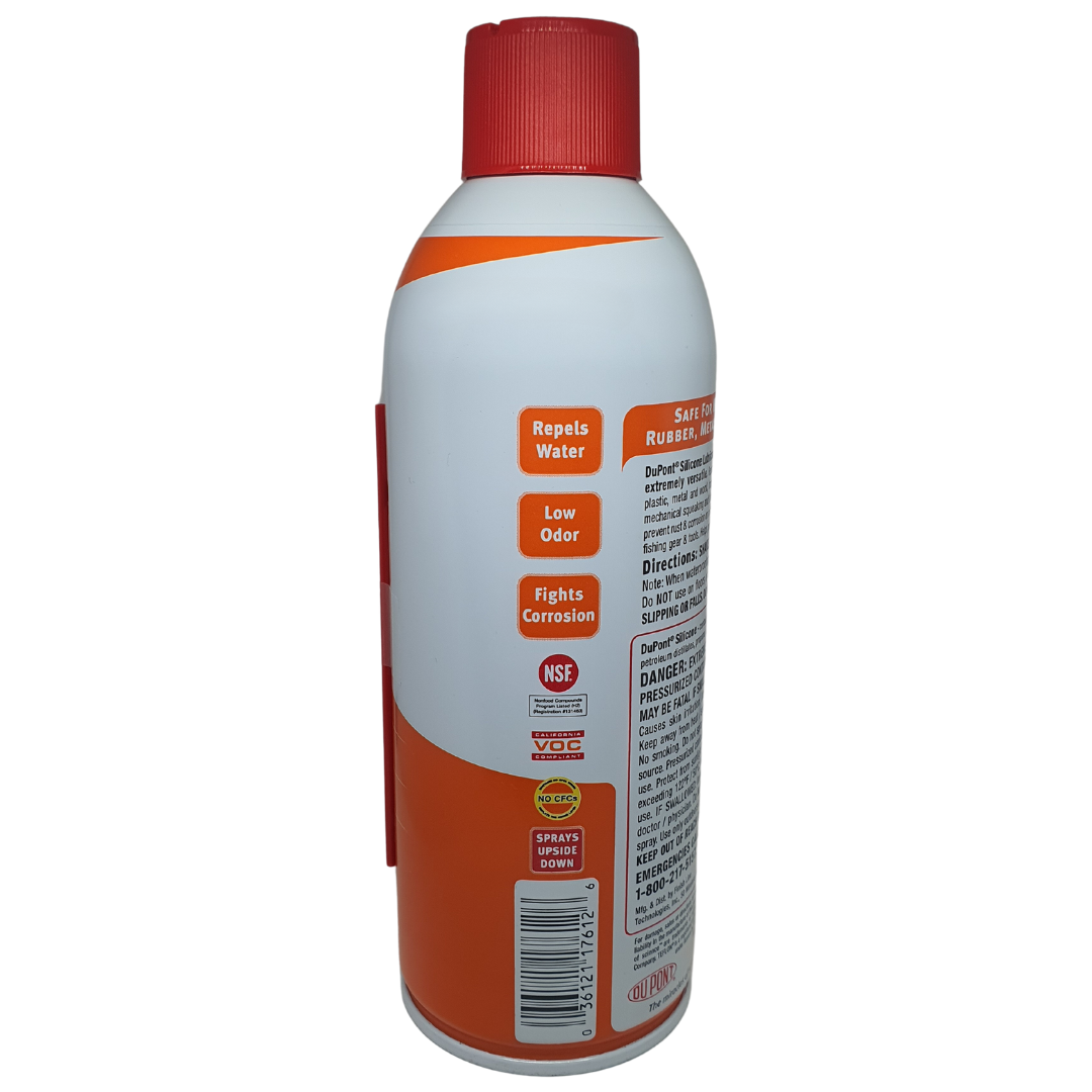 DuPont Silicone Lubricant With Teflon Fluoropolymer , 10 oz / 284g