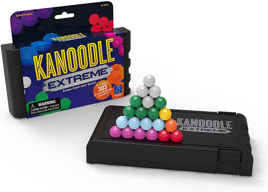 Educational Insights Kanoodle EI-3023, 303 Brain-busting 2-D & 3-D Puzzles, Ages 8+