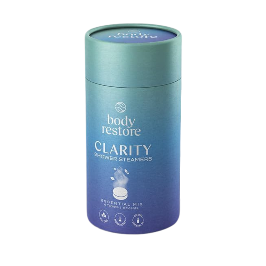 Body Restore Clarity Shower Streamers Essential Mix 6 Tablets | 6 Scents
