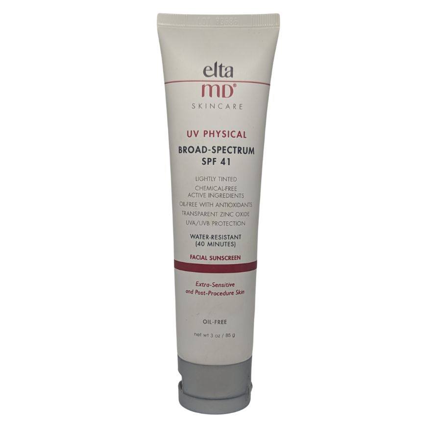 EltaMD UV Physical Broad Spectrum SPF 41 Facial Sunscreen, 85 g / 3 oz