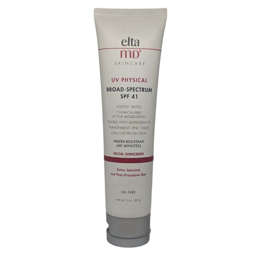 EltaMD UV Physical Broad Spectrum SPF 41 Facial Sunscreen, 85 g / 3 oz