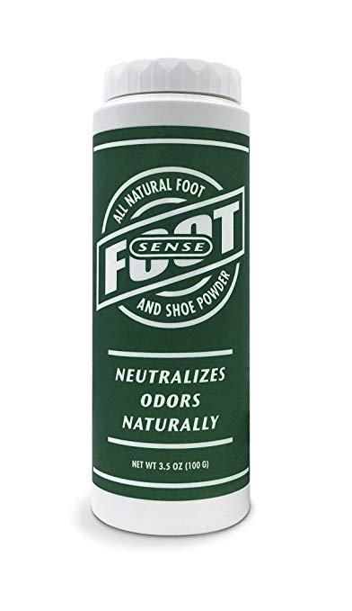FOOT SENSE All Natural Smelly Foot & Shoe Powder (1 Pack)
