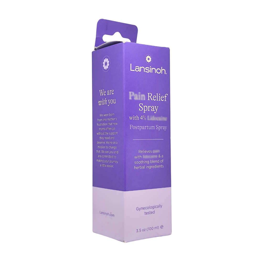 Lansinoh 4% Relief Postpartum Spray, 3.5 oz. / 100 ml