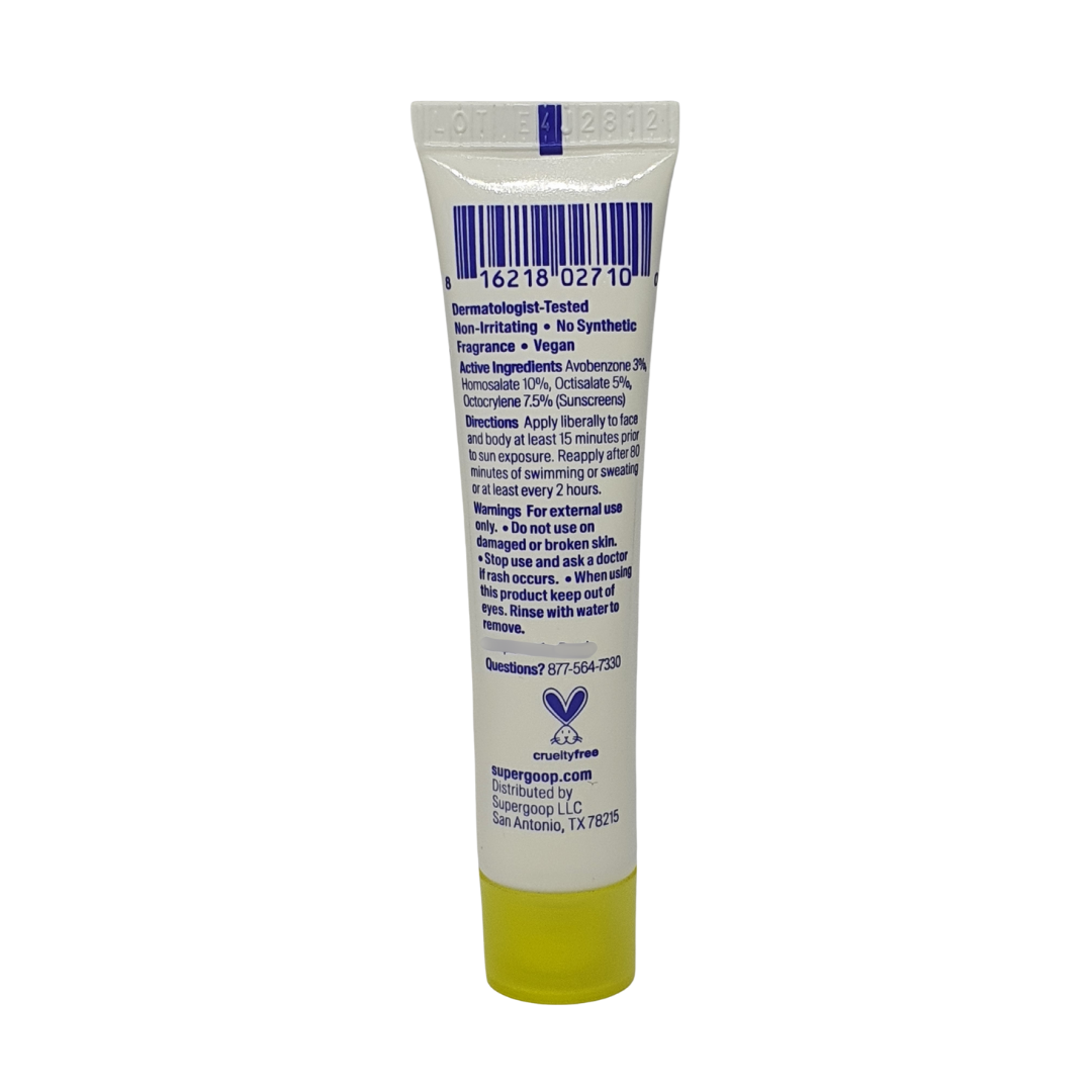 Trial Size Supergoop! Play SPF50 Everyday Lotion, 0.33 oz / 10 ml