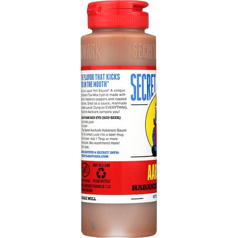 Secret Aardvark Habanero Hot Sauce, 8 fl.oz / 236ml