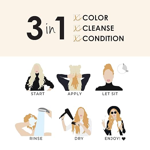 Keracolor Color + Clenditioner Honey 0.5 fl oz / 14.8ml