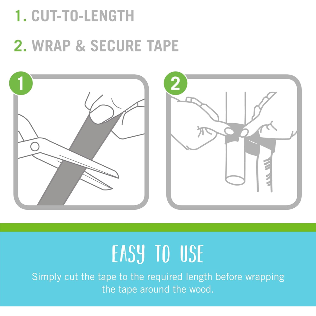 Velcro Brand One-Wrap Garden Ties Cut-to-Length Tape, 18 ft x 2 inch