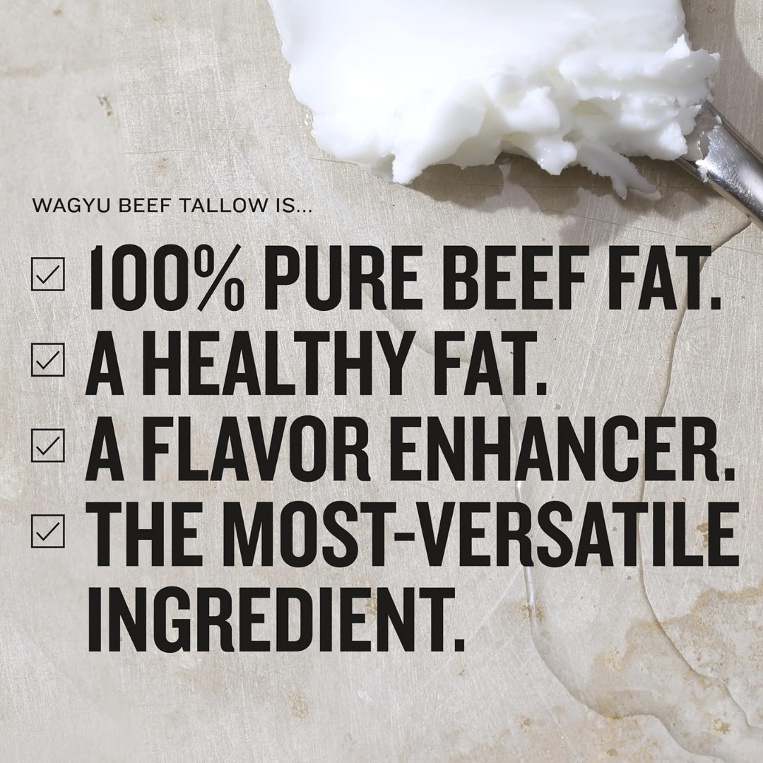 South Chicago Packing Wagyu Beef Tallow, 11.5 oz / 326 g