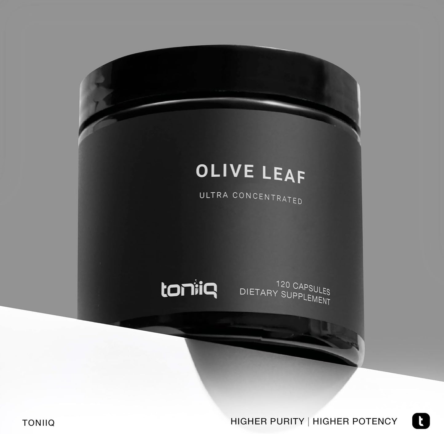 Toniiq Olive Leaf Ultra Concentrated Supplement 120 Capsules