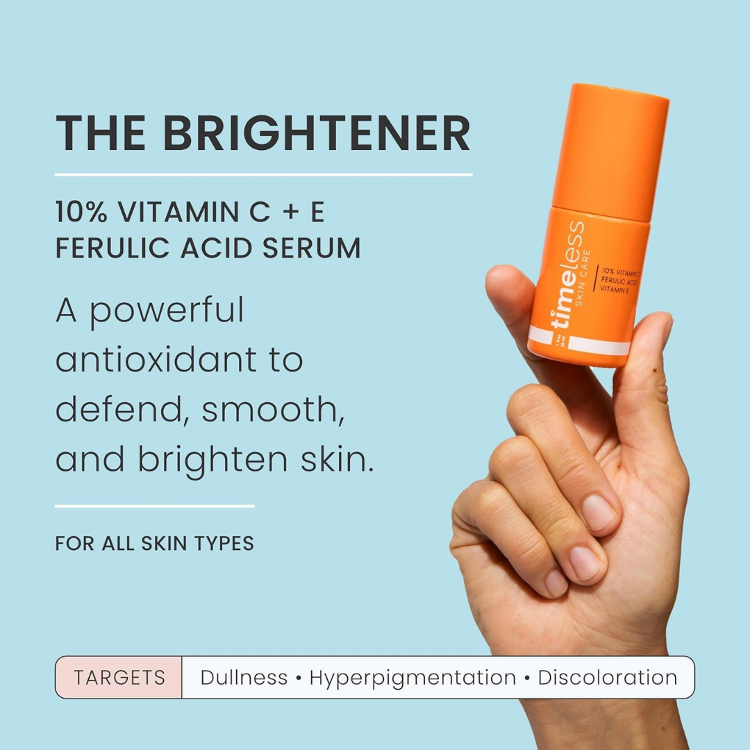 Timeless Skin Care CEF Serum 10% Vitamin C 1 fl oz (30 ml)
