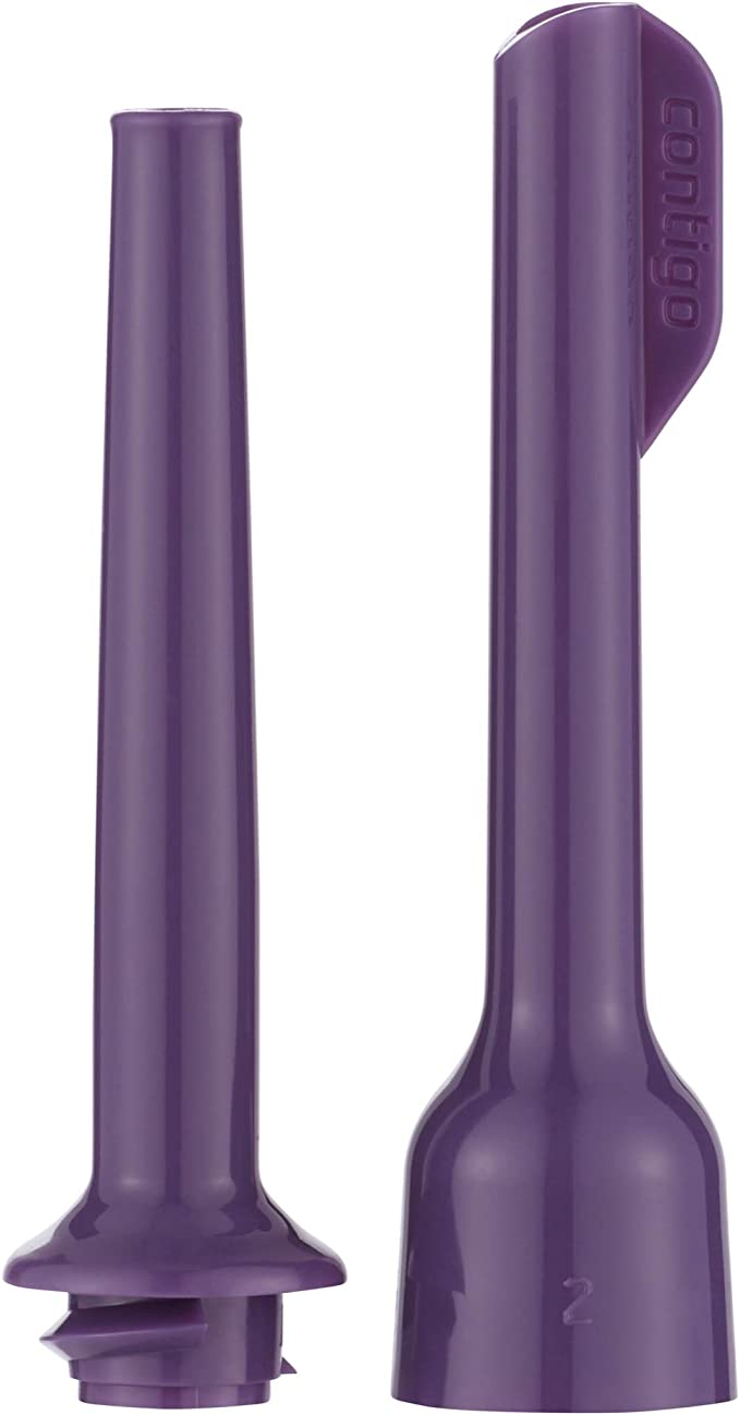 Contigo Kids Spill Proof Straw Tumbler Eggplant, 414 ml