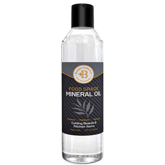 Bambusi Collection Food Grade Mineral Oil For Cutting Boards & Kitchen Items - 236ml