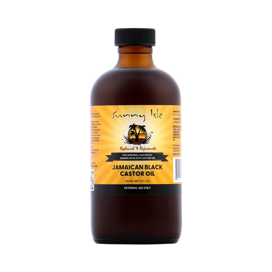 Sunny Isle Jamaican Black Castor Oil 100% Natural High Potency Treatment For Hair  (8OZ)