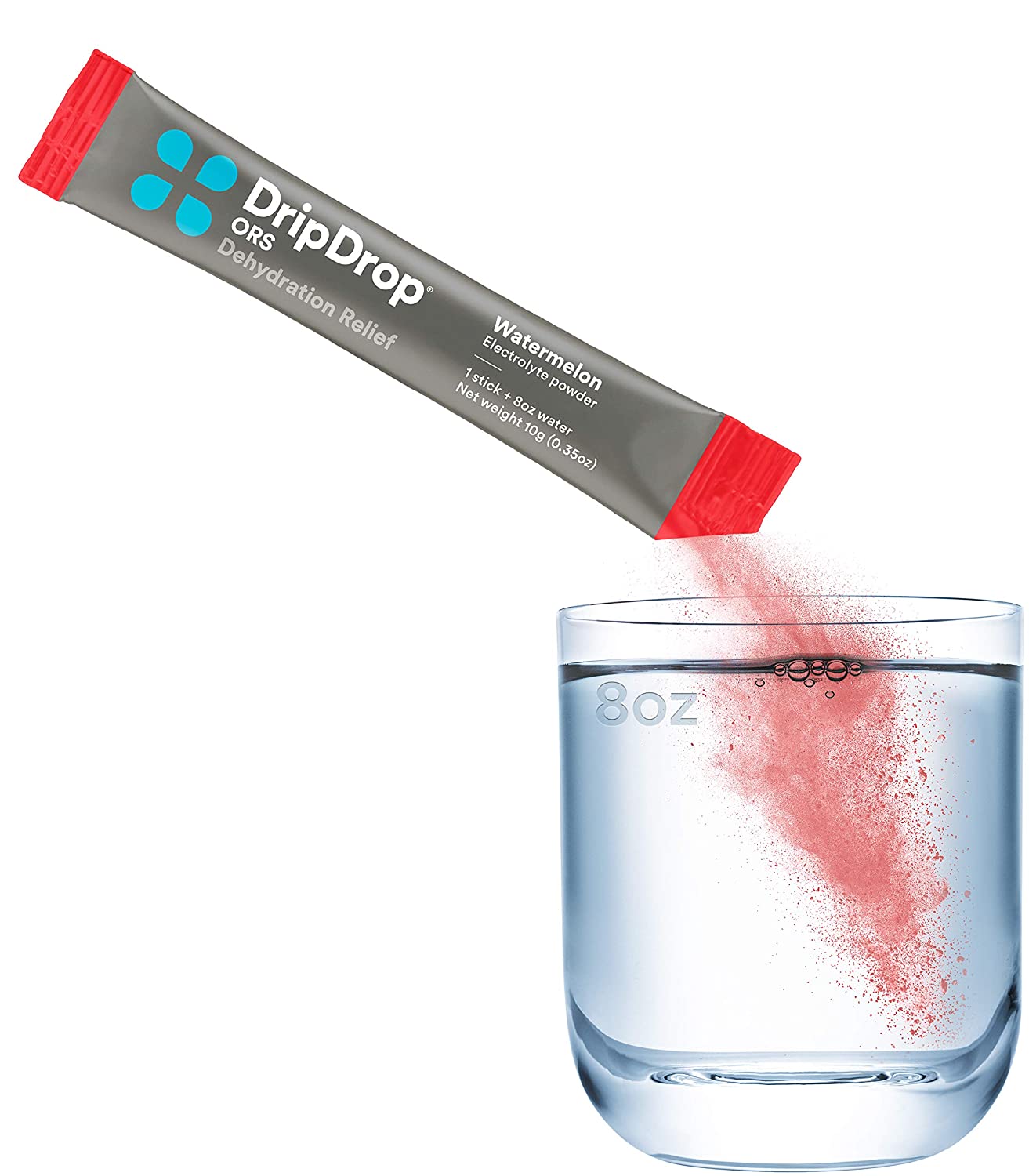 DripDrop ORS Dehydration Relief Fast Set - Lemon Berry Watermelon 80 g PACKAGING MAY VARY