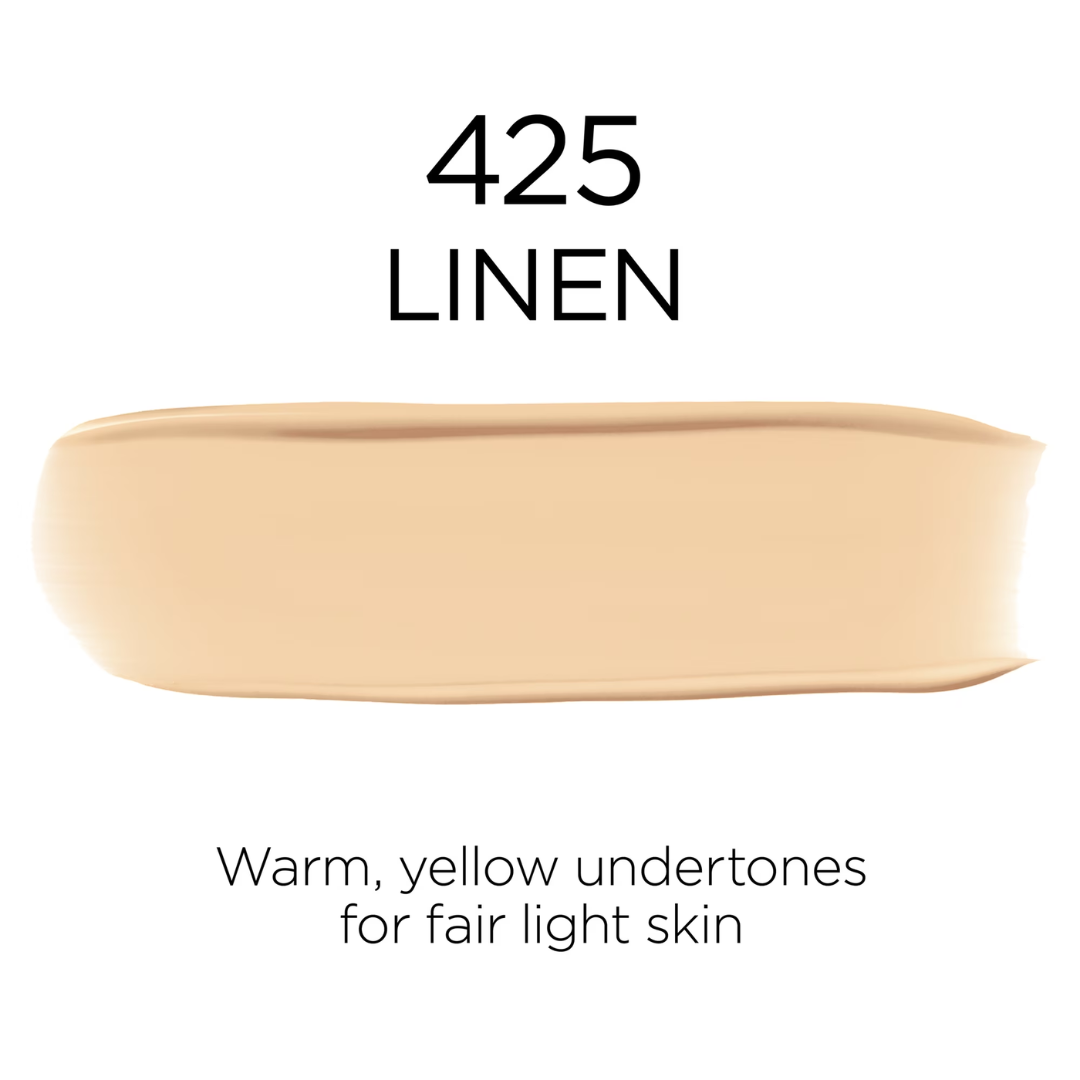 L'Oreal Paris Infallible 32H Fresh Wear Foundation SPF 25 Linen 425, 1 oz / 30 ml
