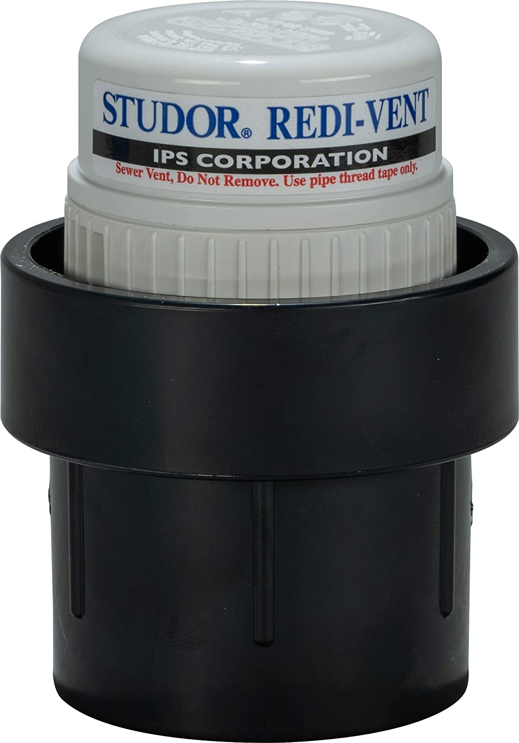 Studor 20349 Redi-Vent Air Admittance Valve with ABS Adapter, 1-1/2- or 2-Inch Connection