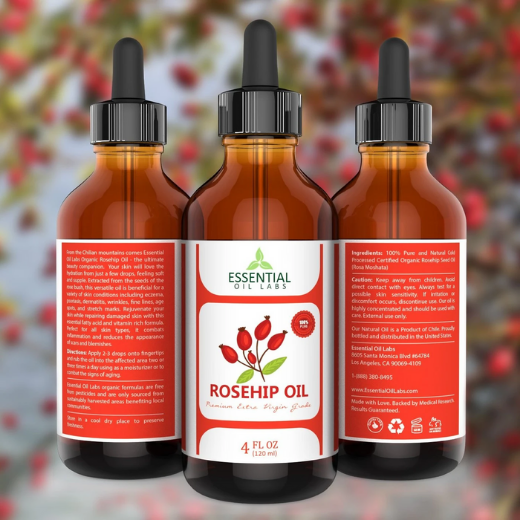 Essential Oil Labs, Rosehip Oil 4 oz