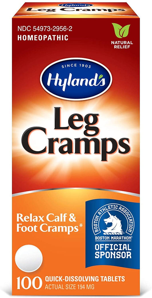 Hyland's Leg Cramps Tablets, Relax Calf & Foot Cramps, 100 tablets