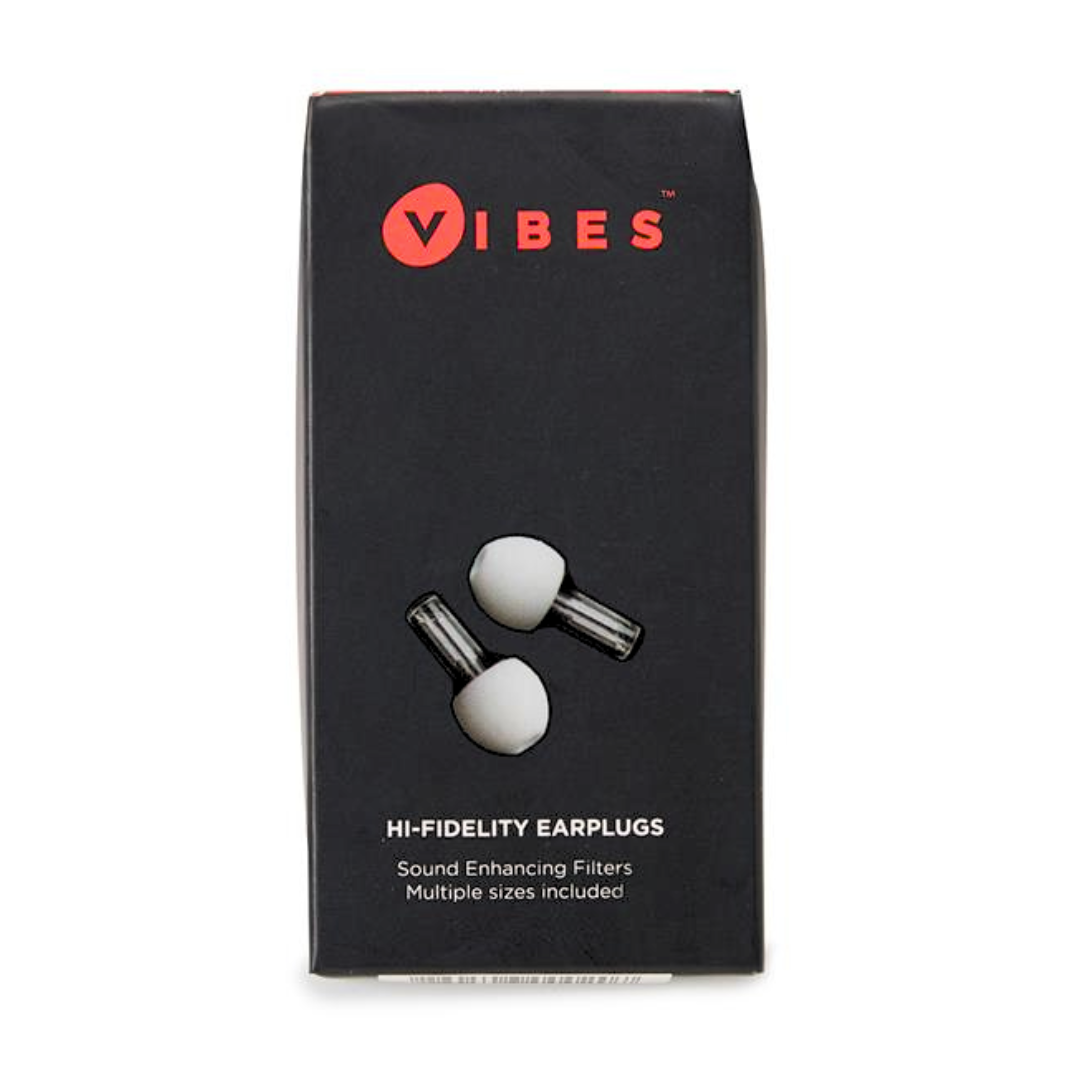Vibes Hi-Fidelity Earplugs Sound Enhancing Filters 15 Decibels