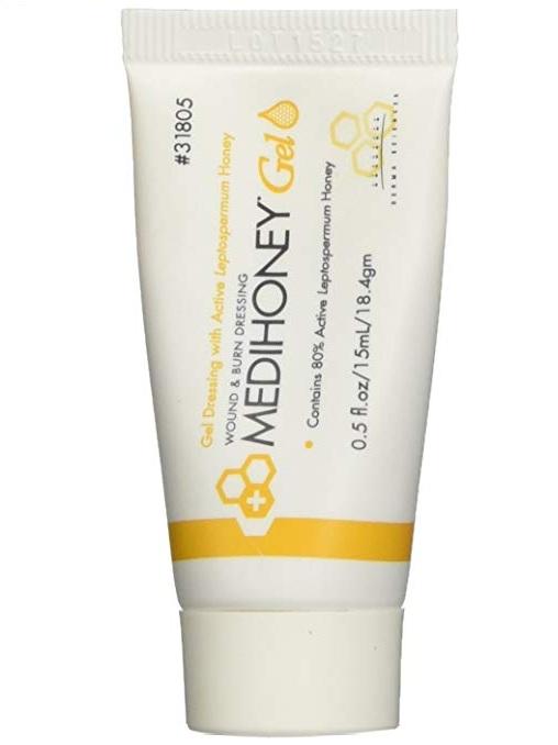 Improved Medihoney Gel Wound and Burn Dressing from Derma Sciences, 0.5 oz. / 15ml