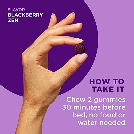 OLLY Sleep Gummy for a Healthy Sleep Cycle (50 Gummies)