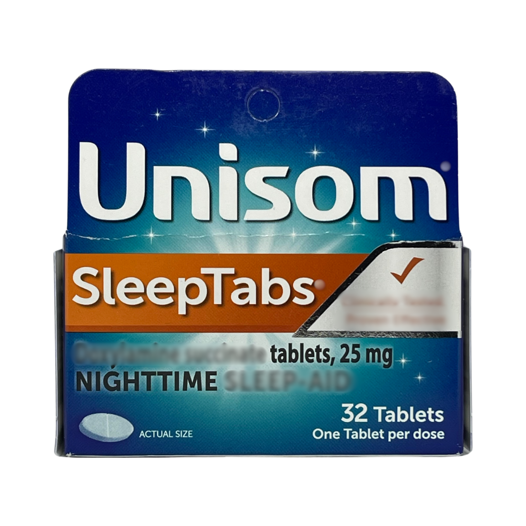 EXPIRY 12/2026 Unisom SleepTabs 25 mg, 32 Tablets