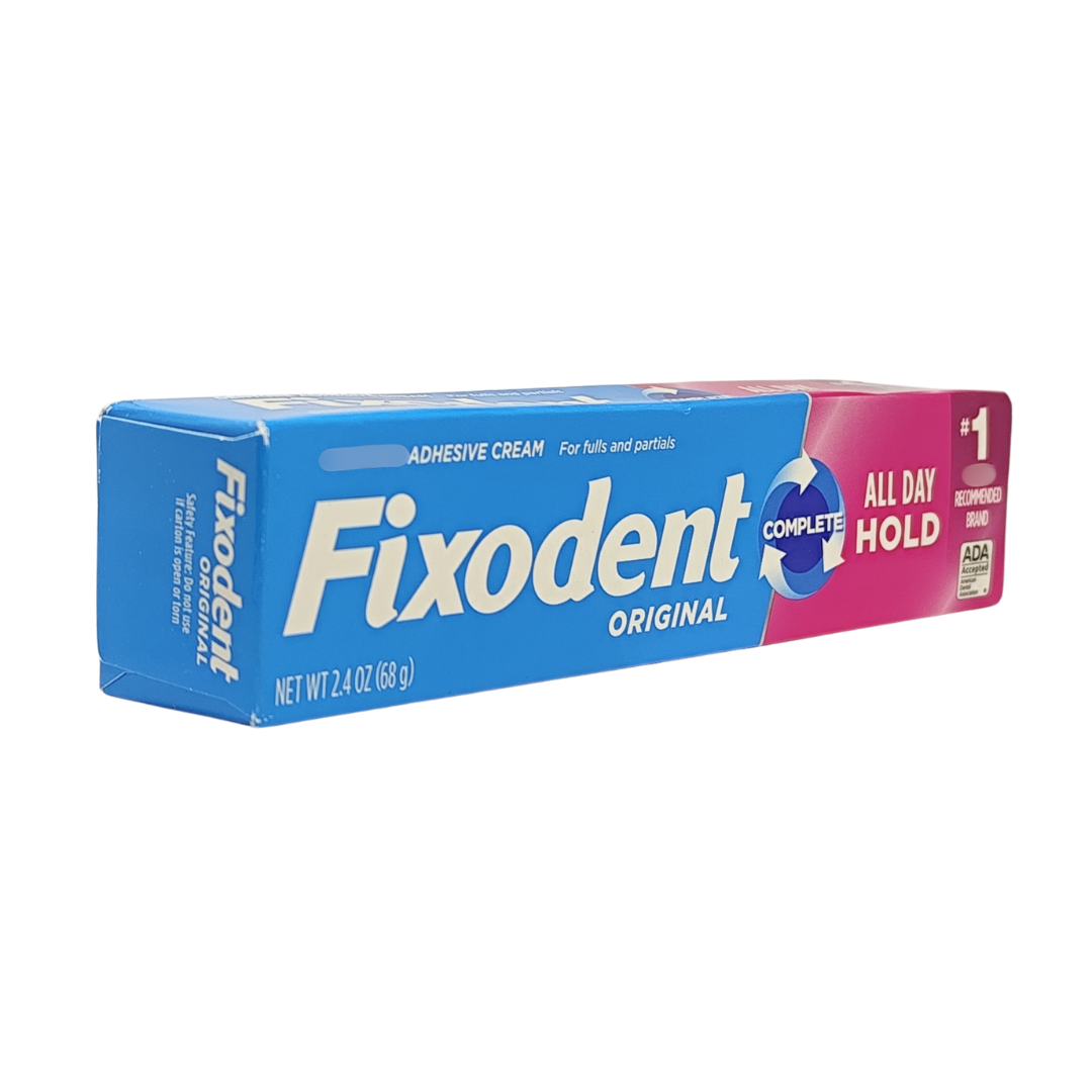 Fixodent Original Complete All Day Hold Adhesive Cream, 2.4 oz. / 68 g