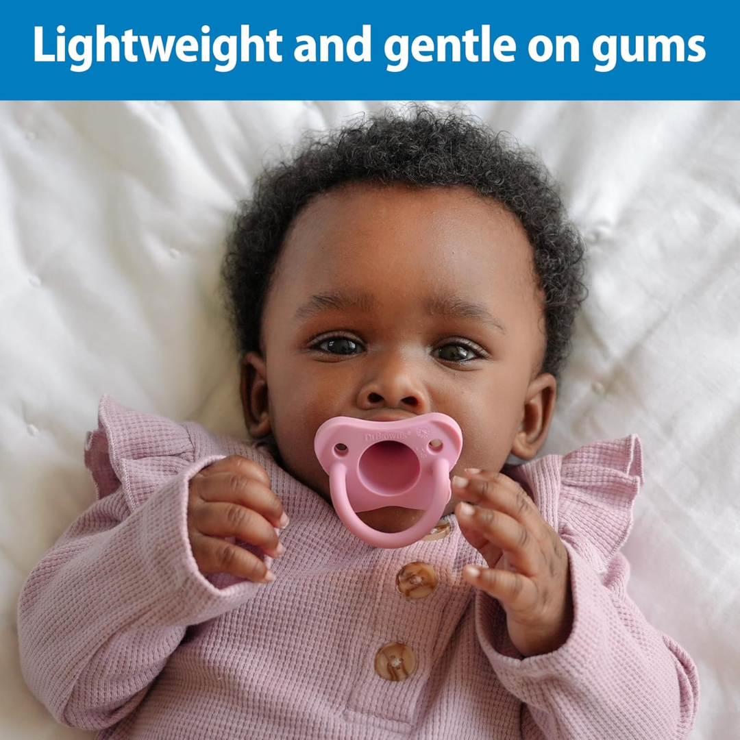 Dr. Brown's Happy Paci 0-6m, 4 Pacifiers