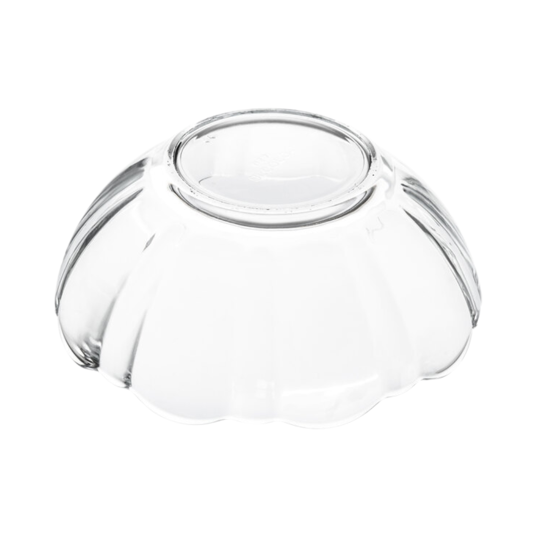 Arcade Scalloped Edge Glass Bowl