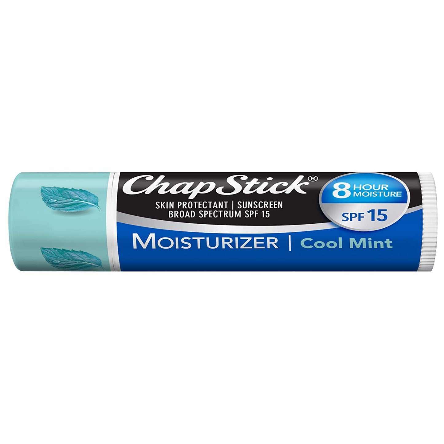ChapStick Lip Moisturizer (Original, Cool Mint & Black Cherry Flavors, 0.15 Ounce, 3 Sticks) and Skin Protectant Lip Balm Tube, Sunscreen, SPF 15