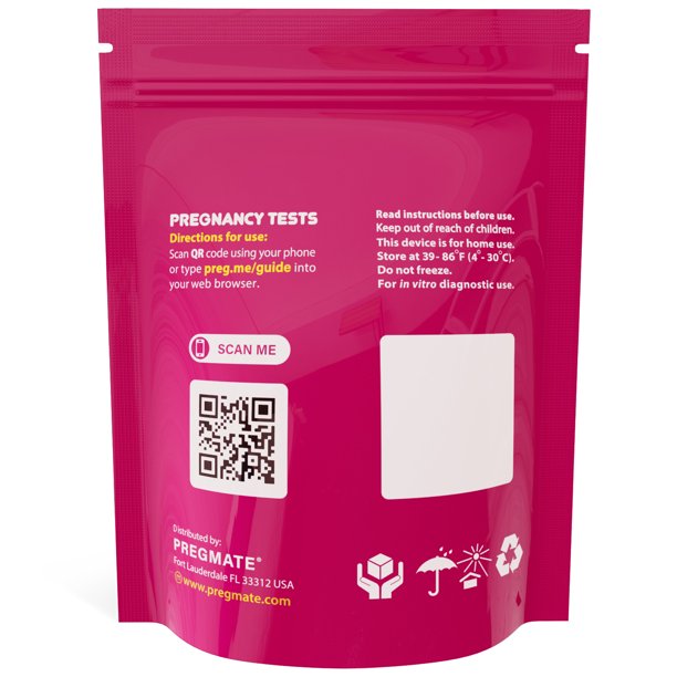 Pregmate Pregnancy Test Strips 25 Count