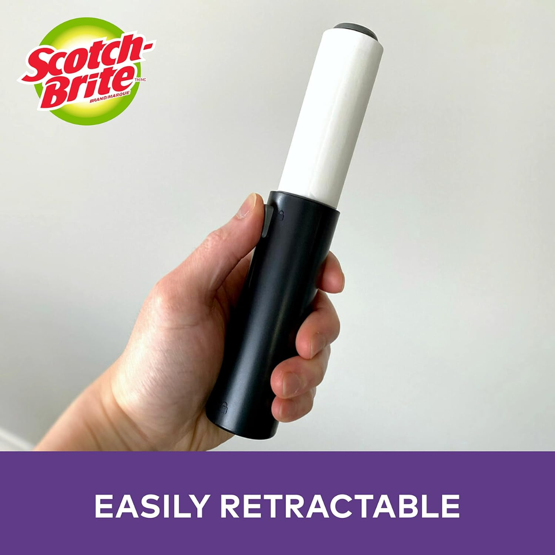 Scotch-Brite Mini-Travel Lint Roller, 30 Sheet