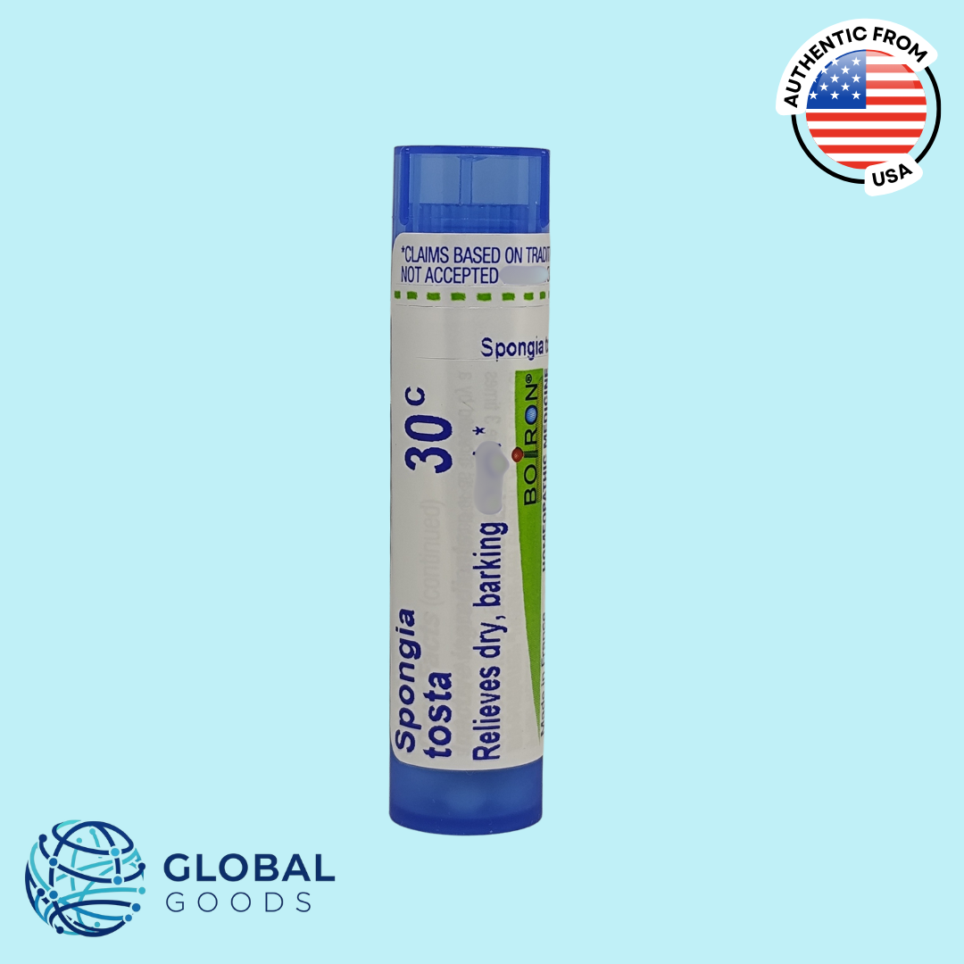 Boiron Spongia Tosta 30c, Approx. 80 Pellets