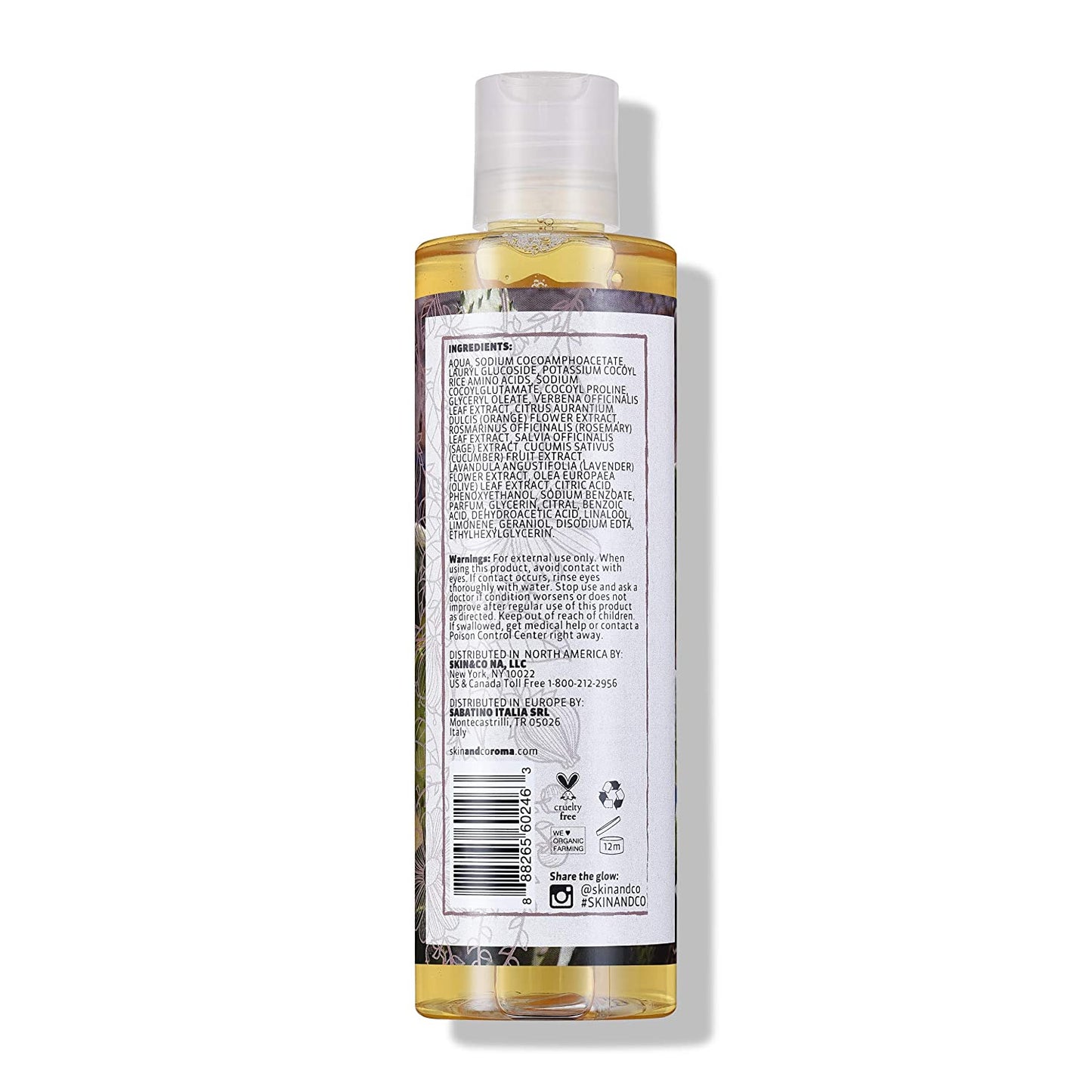 SKIN & CO Roma Sardinian Spirit Shower Gel, 230 ml Limited Edition