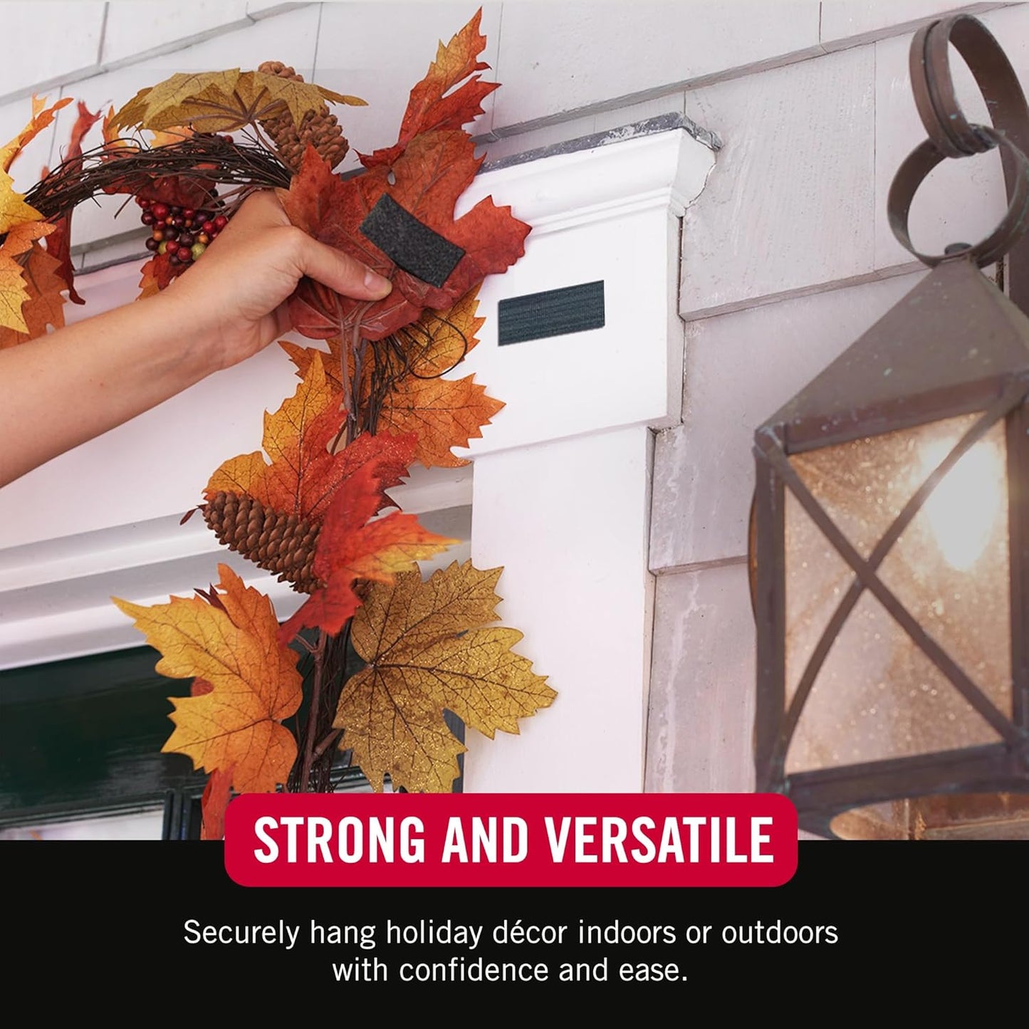 Velcro Industrial Strength Tape 15 ft x 2 in, Black, 1 Roll