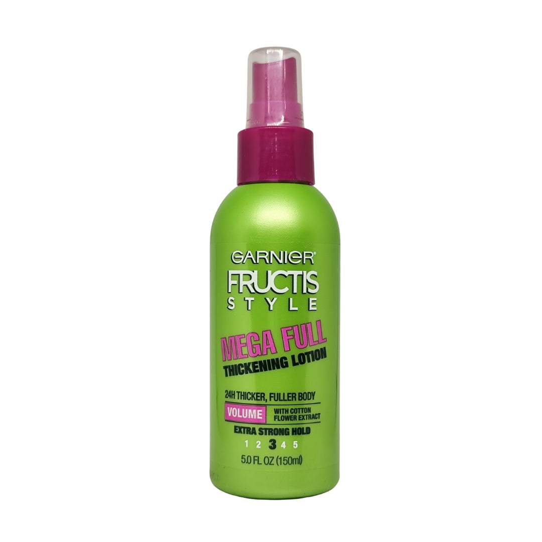 Garnier Fructis Style Mega Full Thickening Lotion for Hair Extra Strong Hold, 5 fl. oz. / 150 ml