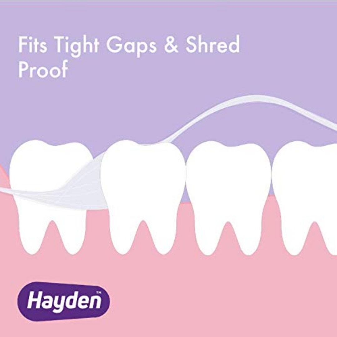 Hayden Expanding Floss Polar Mint, 6 Pack