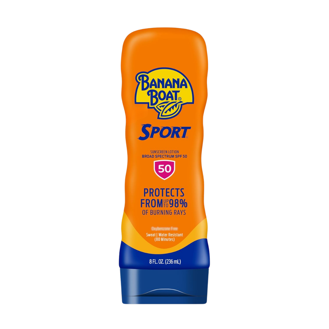Banana Boat Sport Sunscreen Lotion SPF 50, 8 oz  / 236 ml