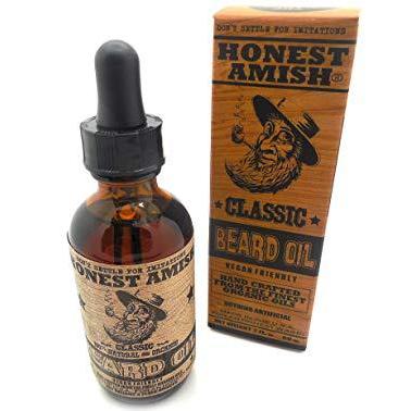 Honest Amish Classic Beard Oil 2 oz