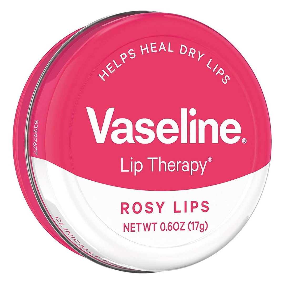 Vaseline Lip Therapy Rosy Lips, 0.6 oz / 17 g