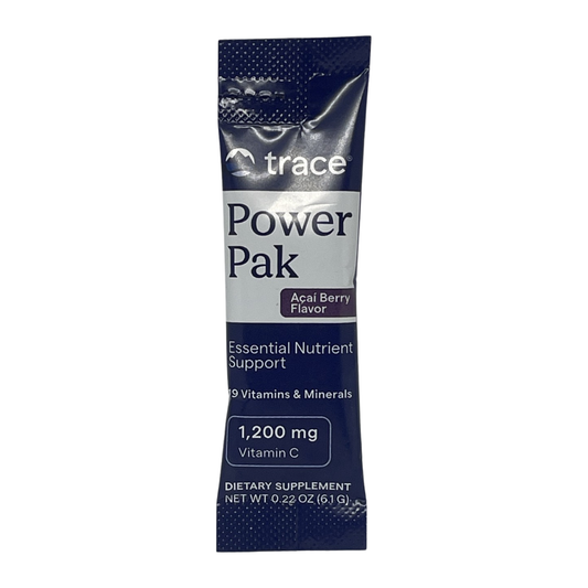 Trace Minerals Power Pak Electrolyte Powder Acai Berry Flavor, 1 Packet