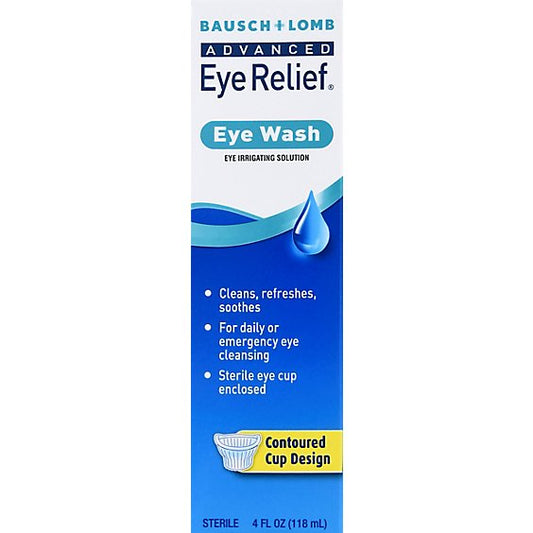 Bausch & Lomb Eye Relief, Eye Wash Solution (4 Fl Oz / 118ml)